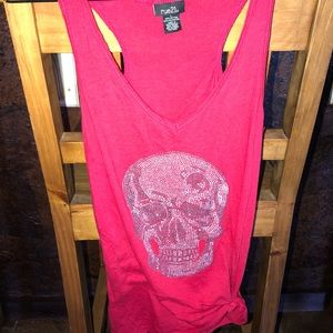 Rue 21 Skull Tank Top